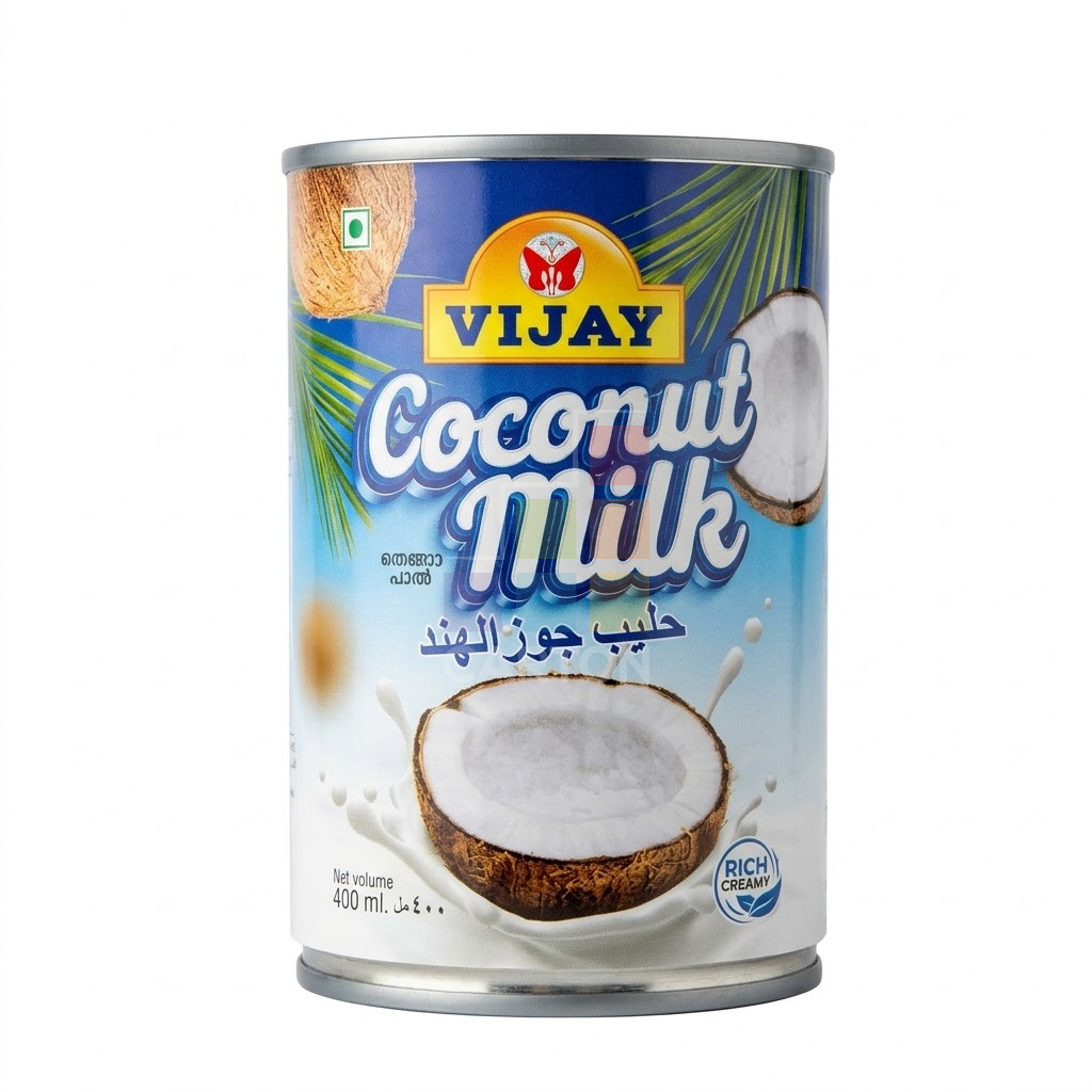 Vijay/Gloria Coconut Milk Can 24*400ml